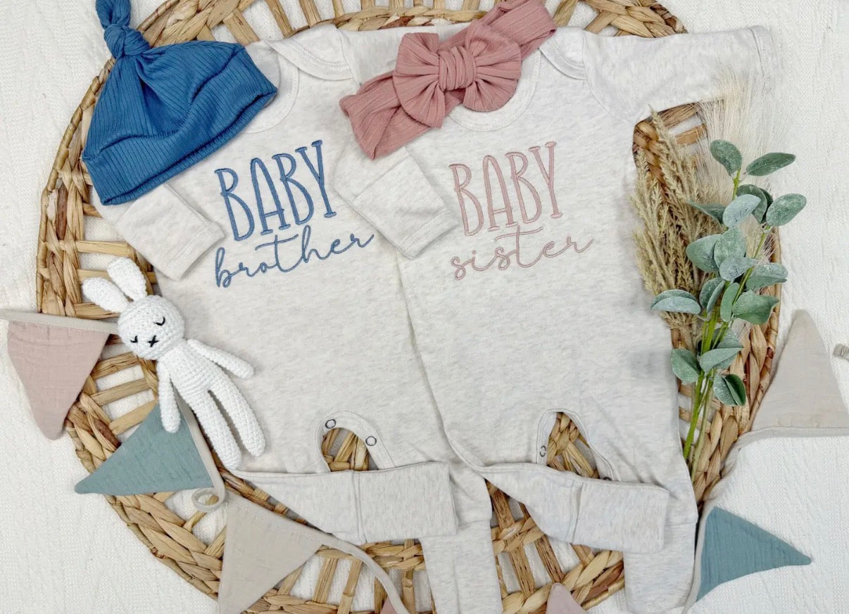 Baby Brother Footie - Outfit Only