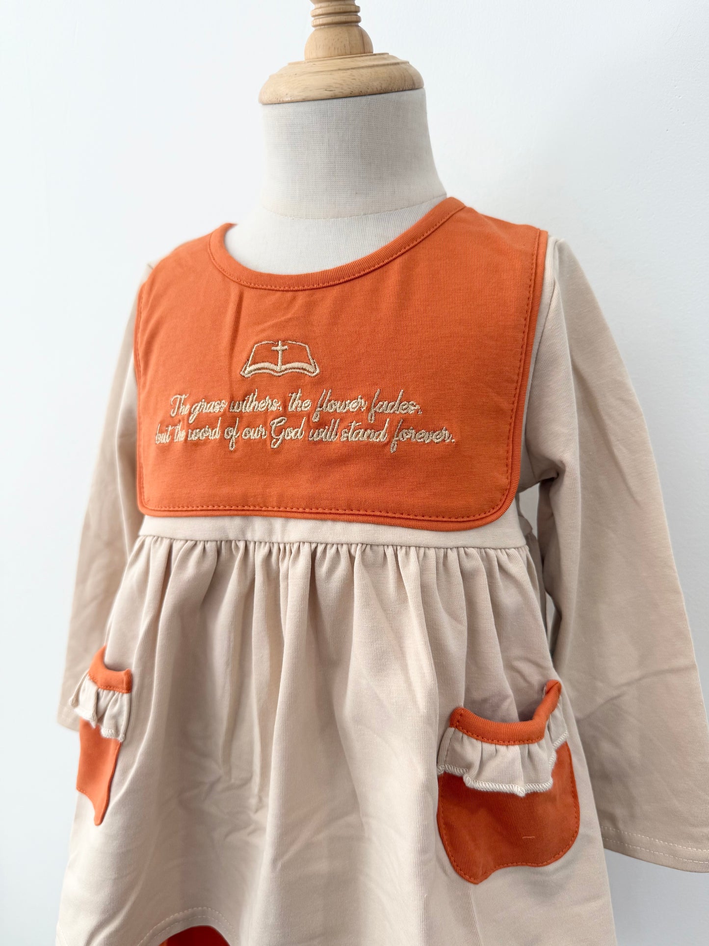 Isaiah 40:8 Embroidered Bloomer Set