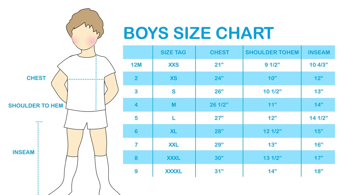 Boy’s Blue Gingham Set