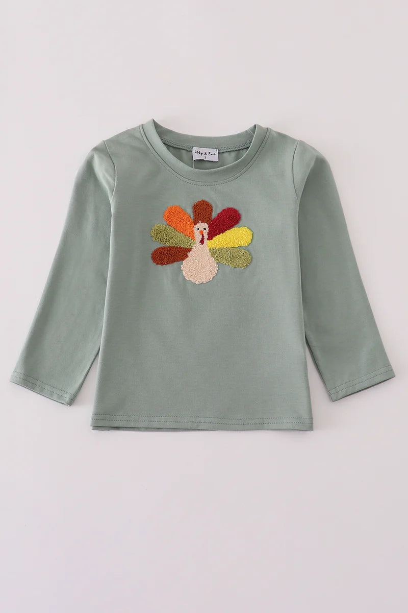 French Knot Turkey Tee