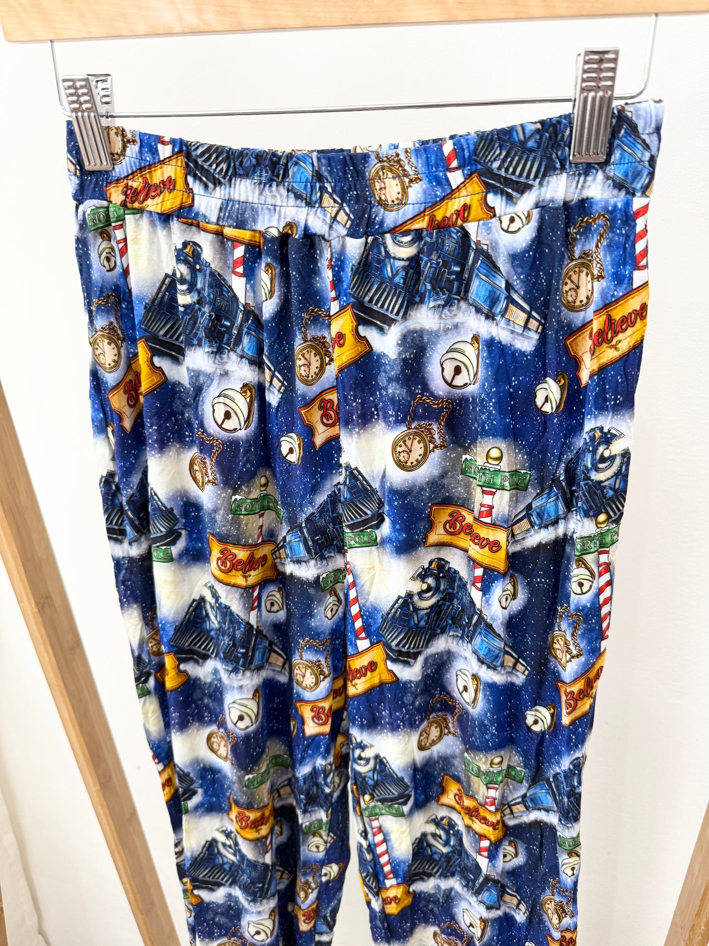Polar Express Adult Bottoms