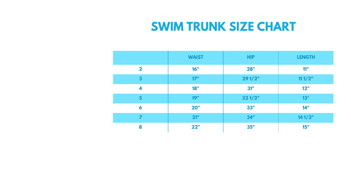 Blue stripe seersucker crab embroidery swim trunks