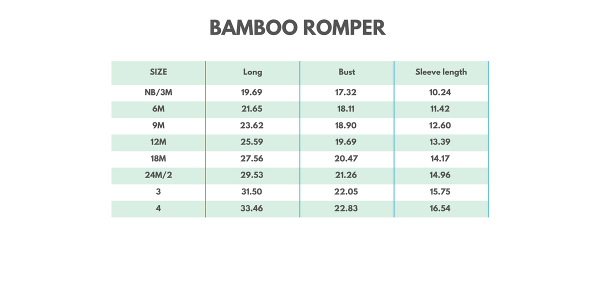 Blue Turtle Bamboo Romper