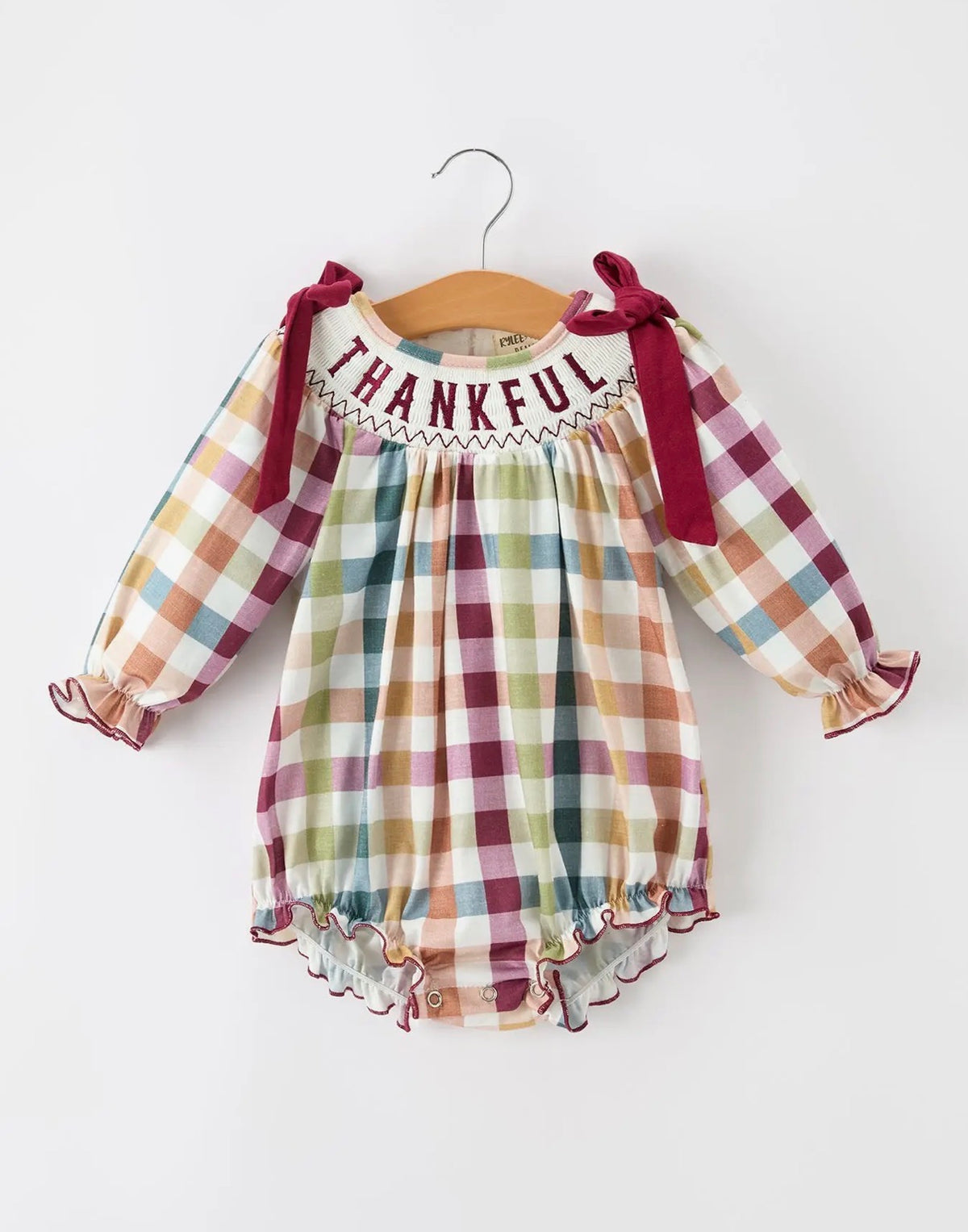 Thankful Gingham Bubble