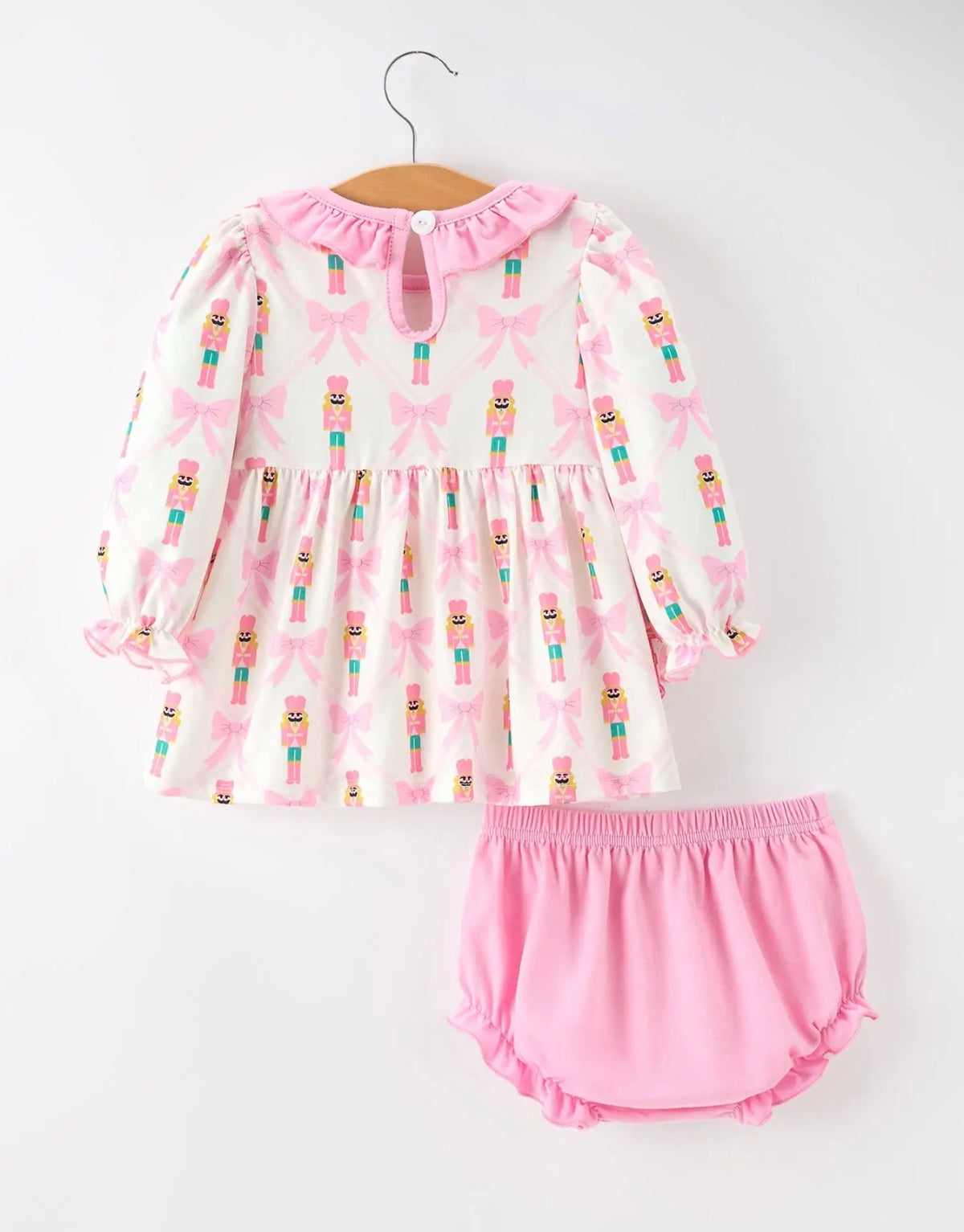 Pink Nutcracker Bloomer Set