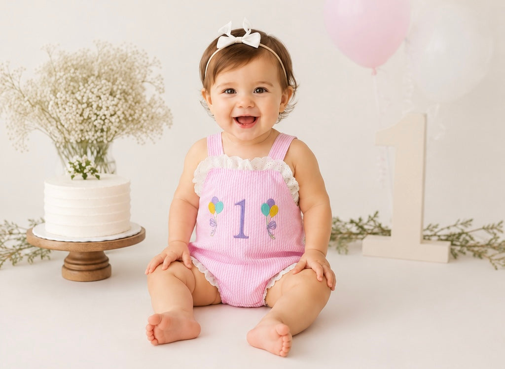First Birthday Girl Bubble