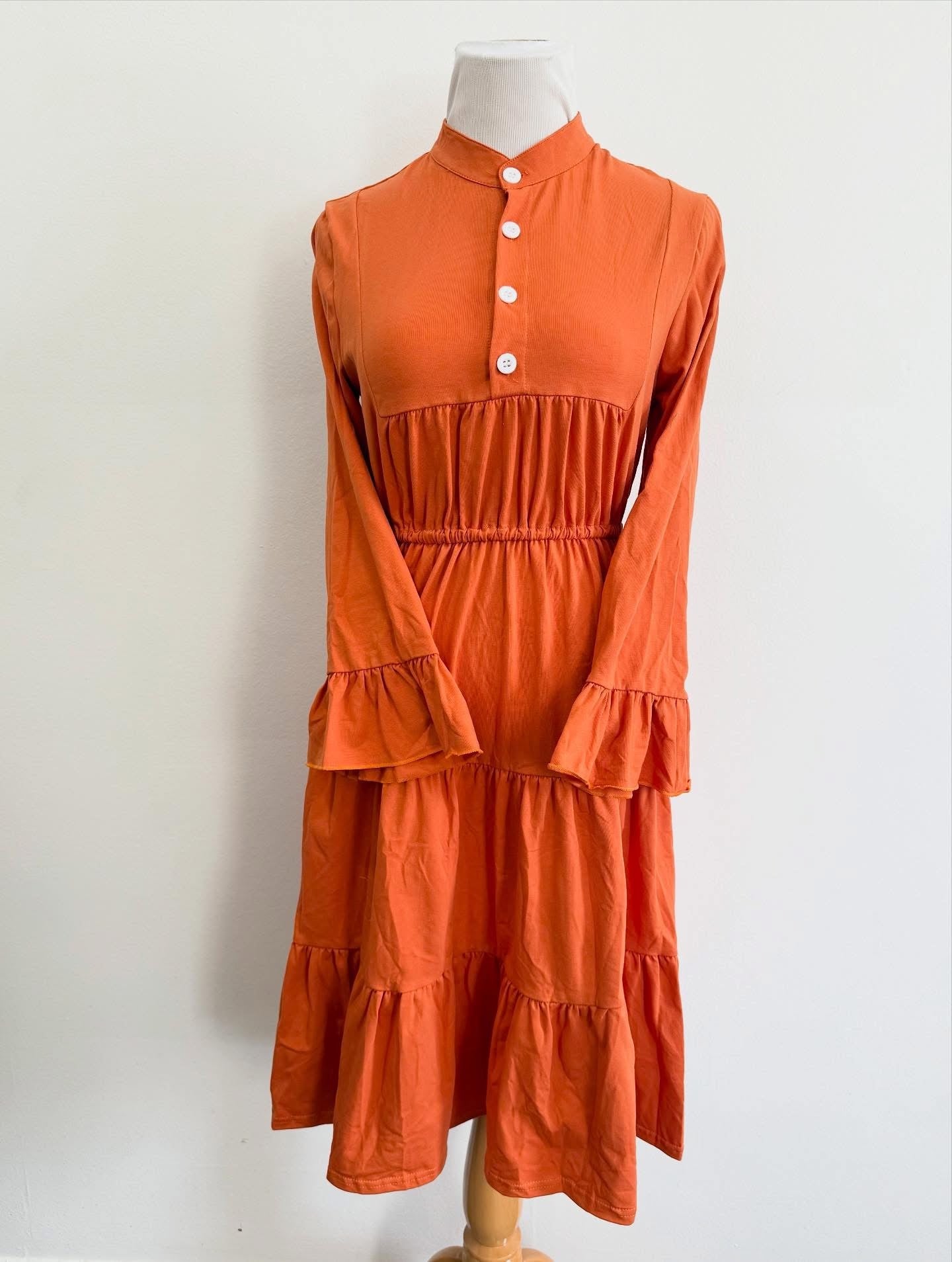 Women’s Rust Midi Dress
