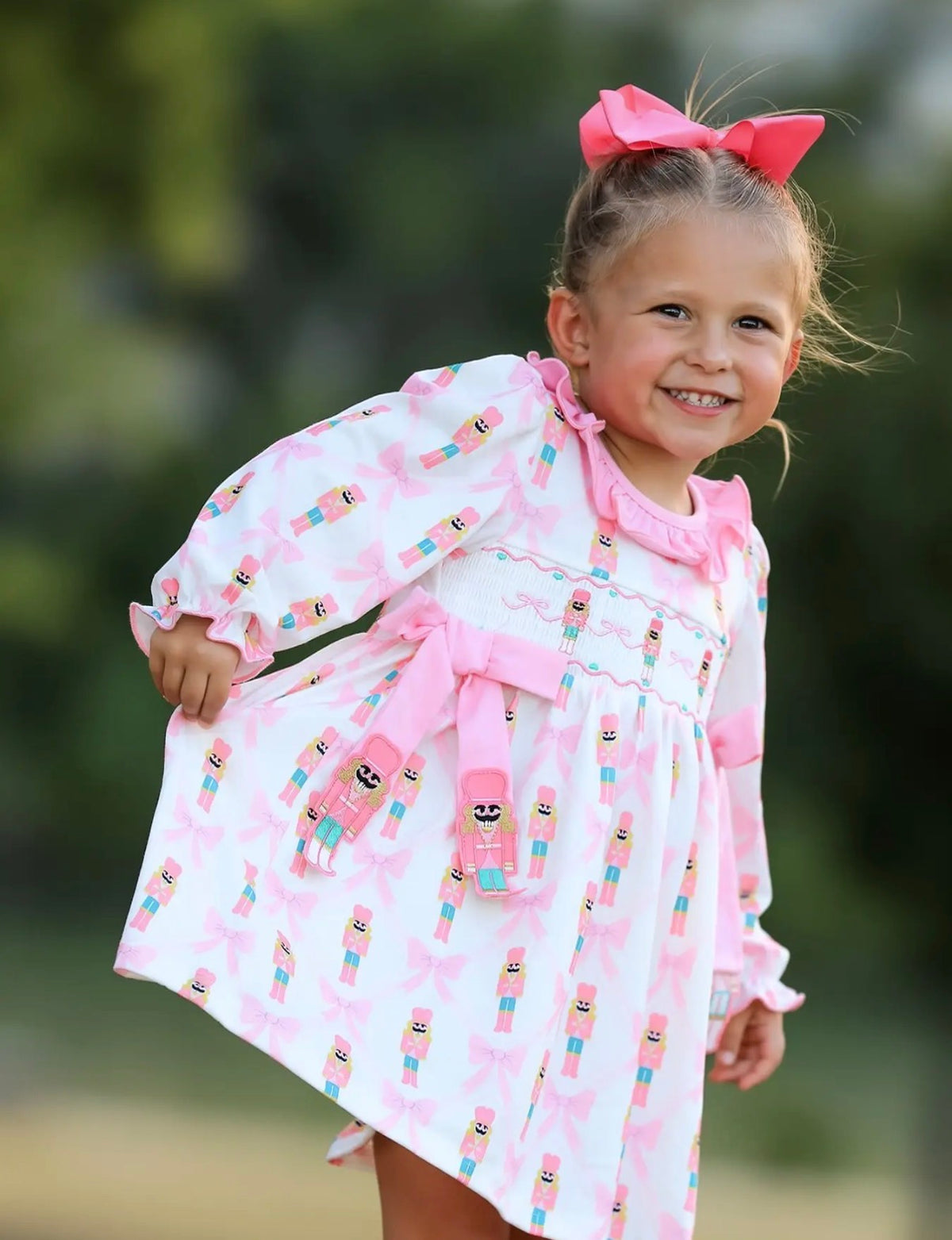 Pink Nutcracker Twirl Dress