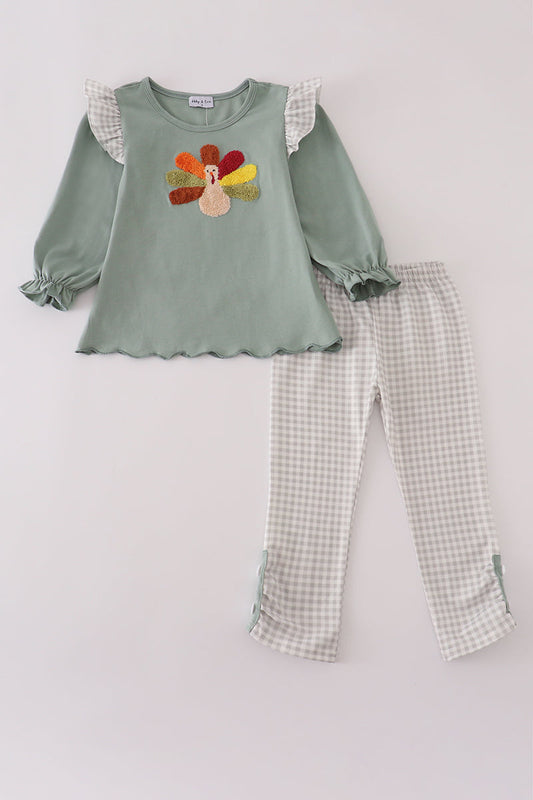 French Knot Turkey Set
