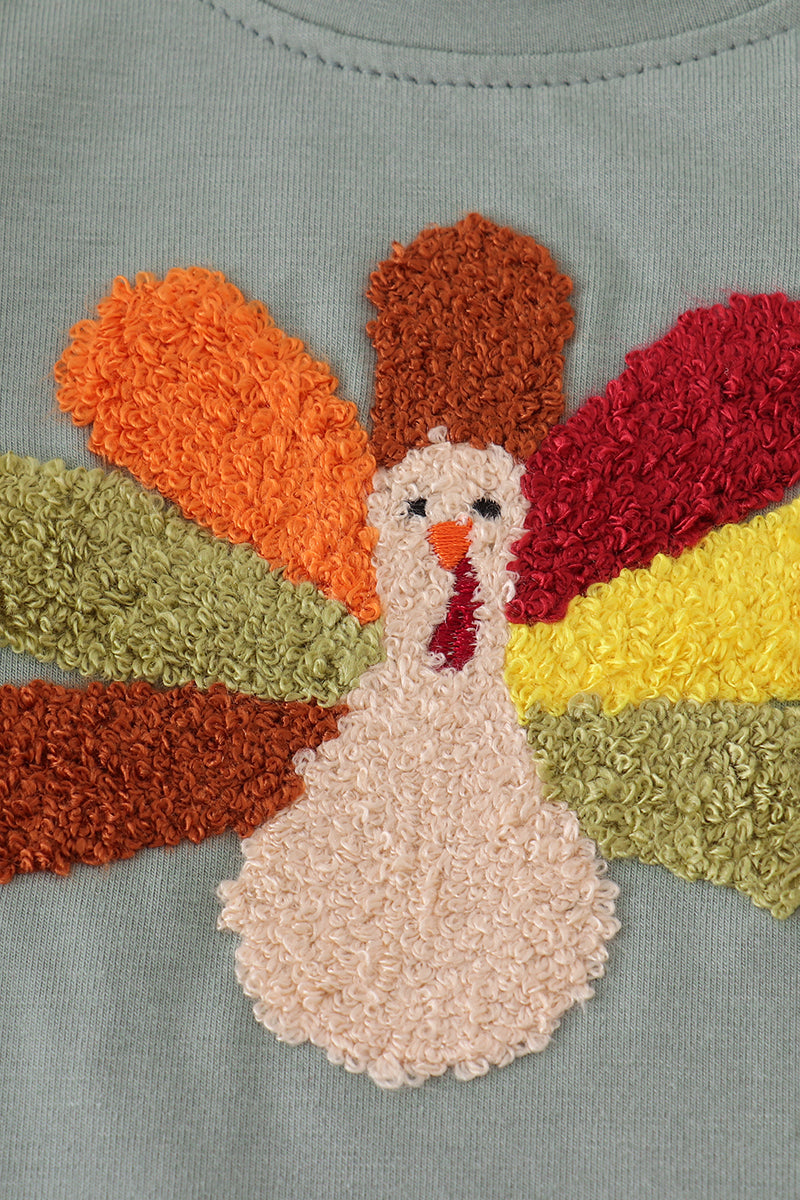 French Knot Turkey Tee