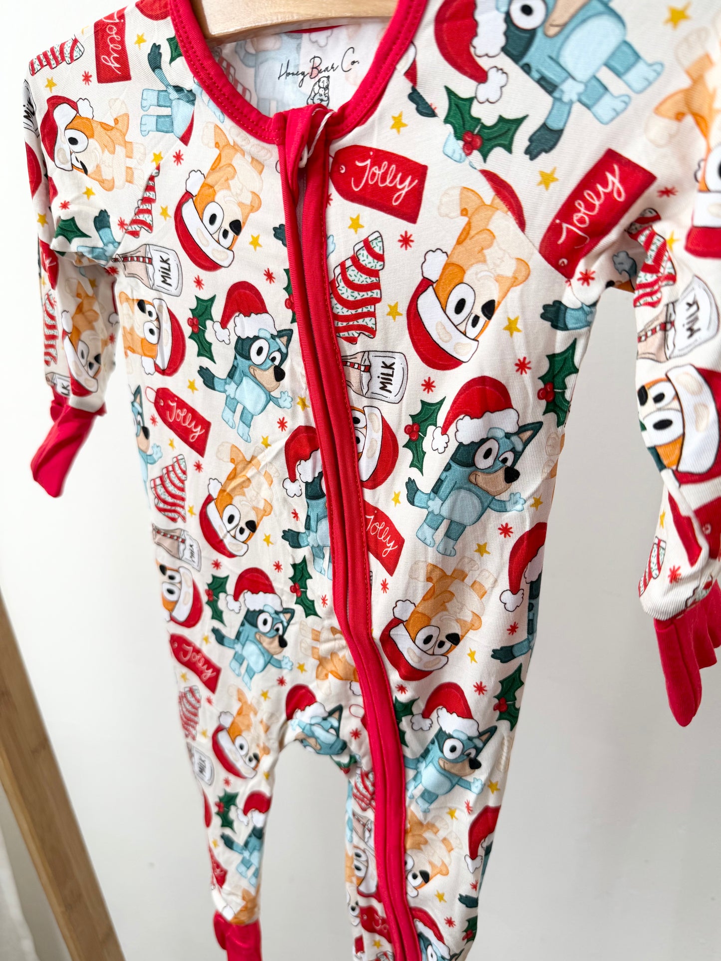 Bluey Christmas Cakes Zippy