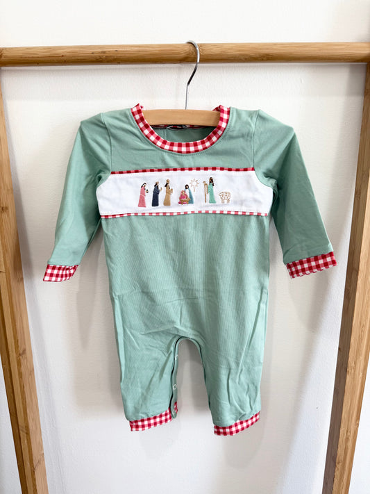 Nativity Christmas Romper