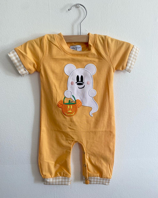 Appliqué Mickey Romper