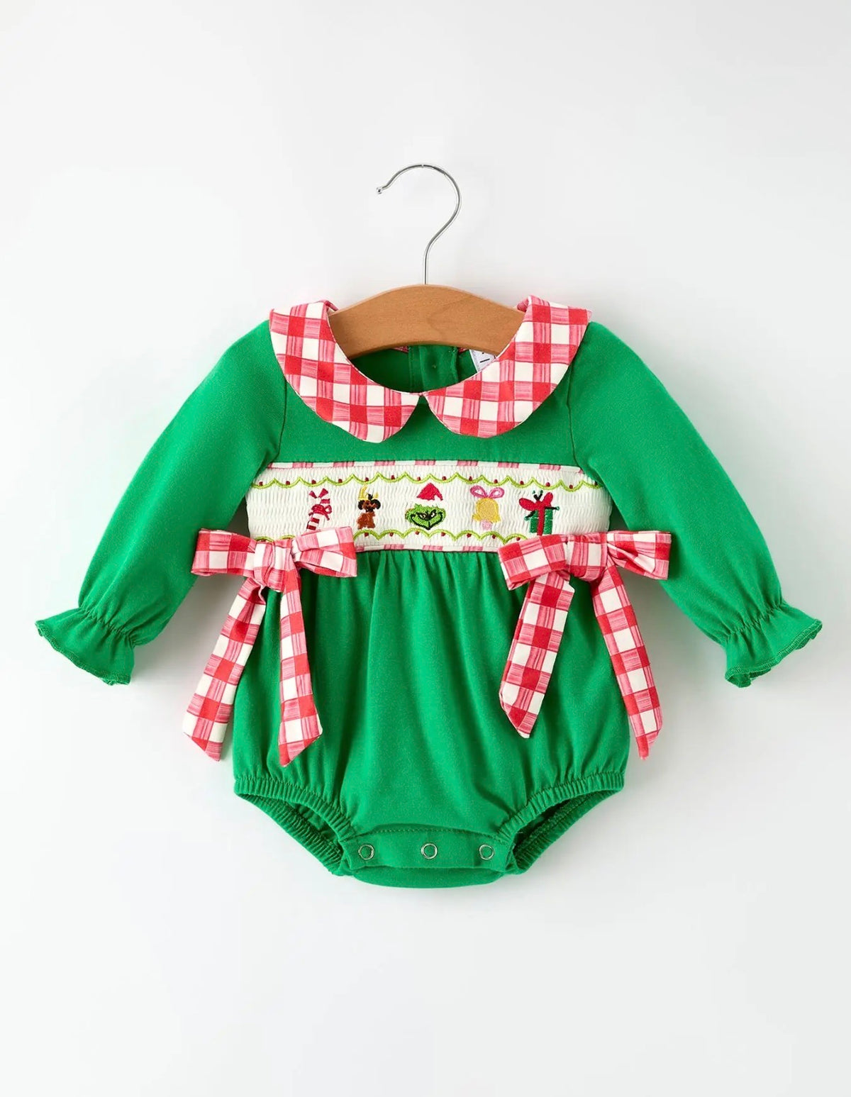 Green Character Christmas Bubble