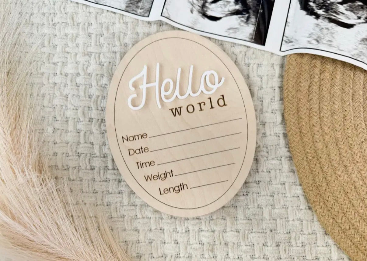 Hello Word Sign
