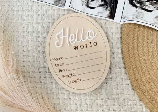 Hello Word Sign