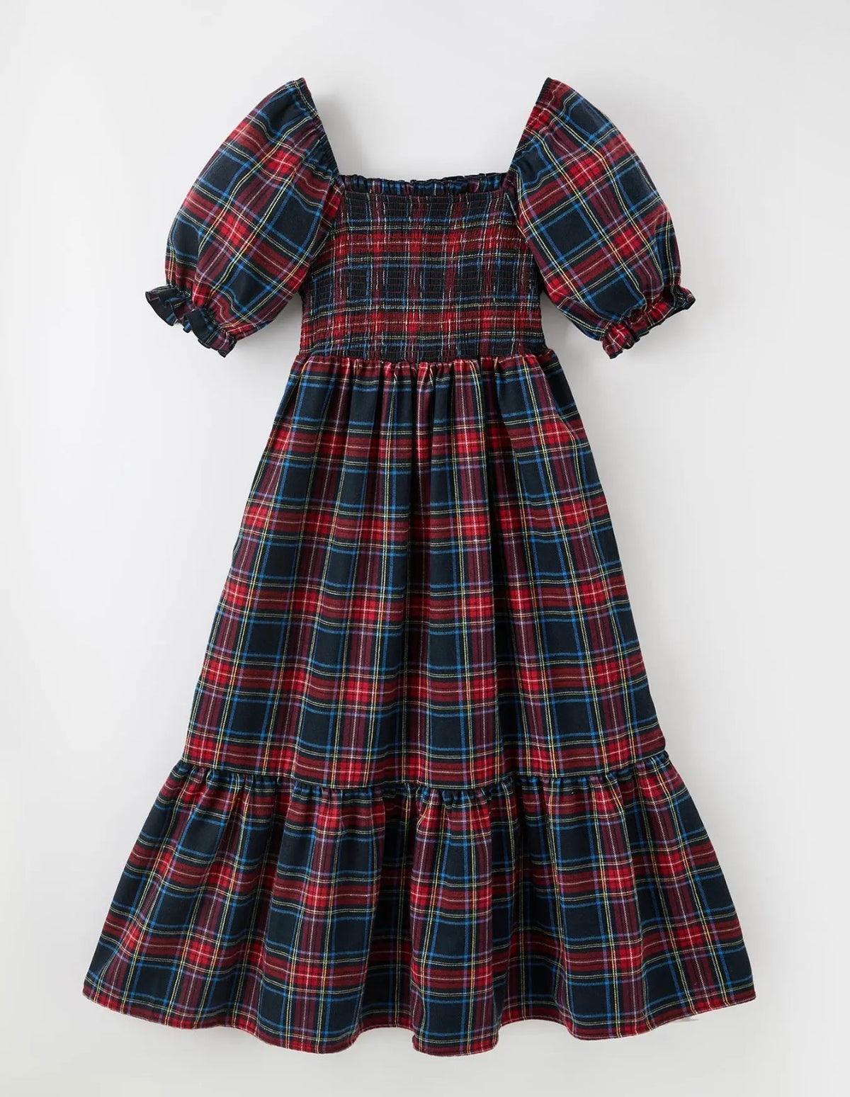 Mom Plaid Christmas Dress