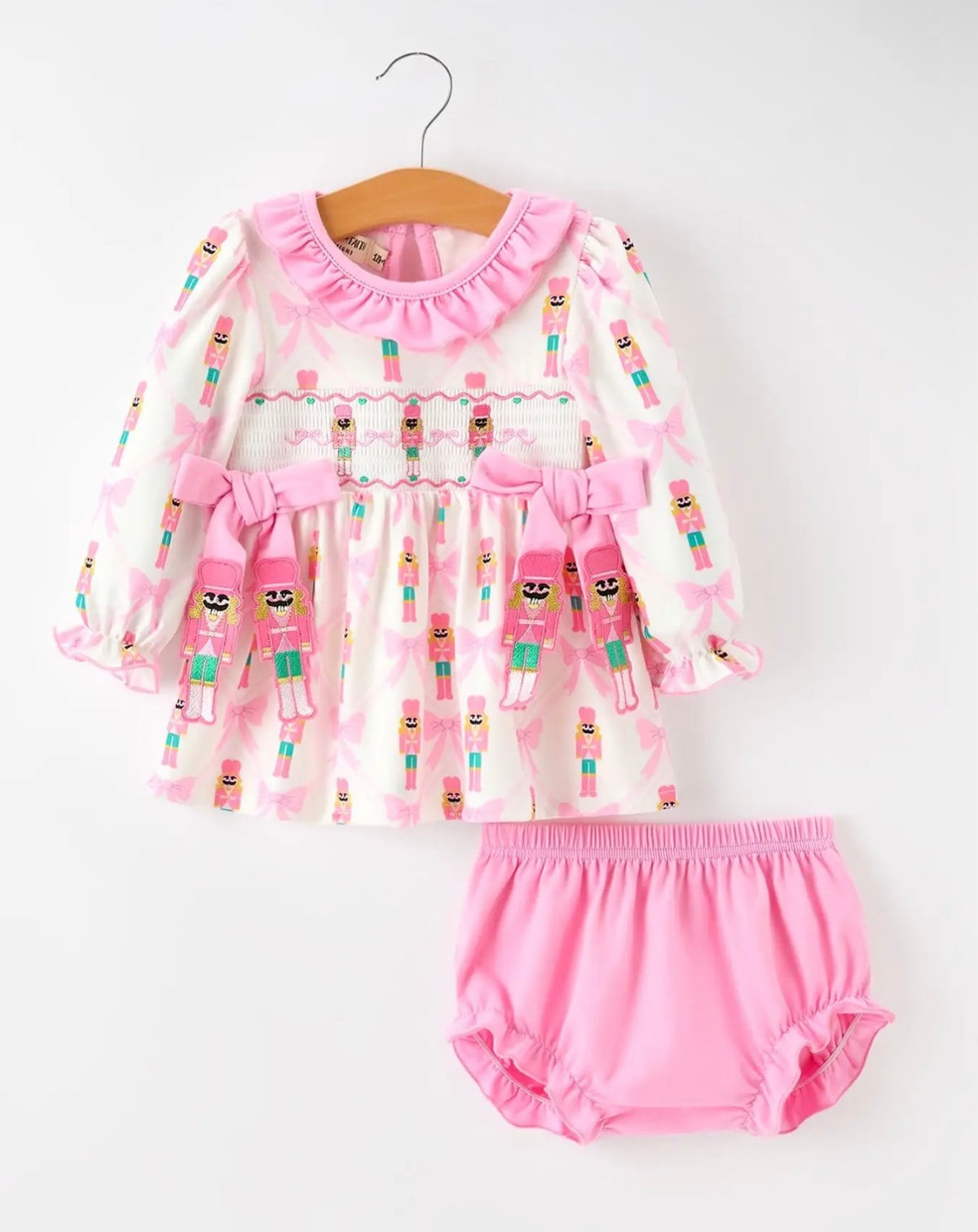 Pink Nutcracker Bloomer Set