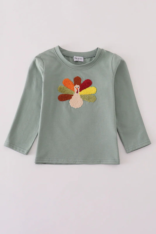 French Knot Turkey Tee