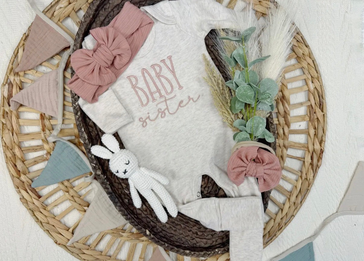 Baby Sister Footie - Outfit Only