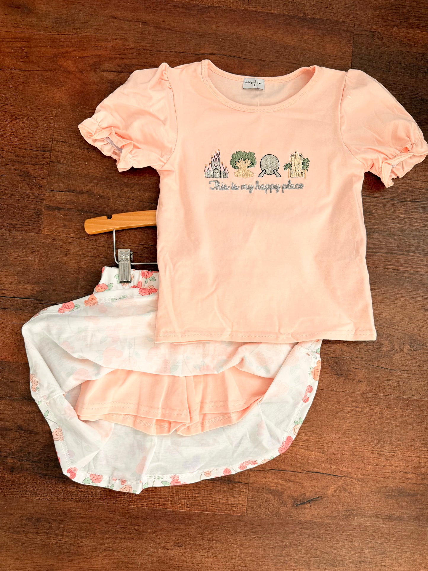 My Happy Place Skort Set