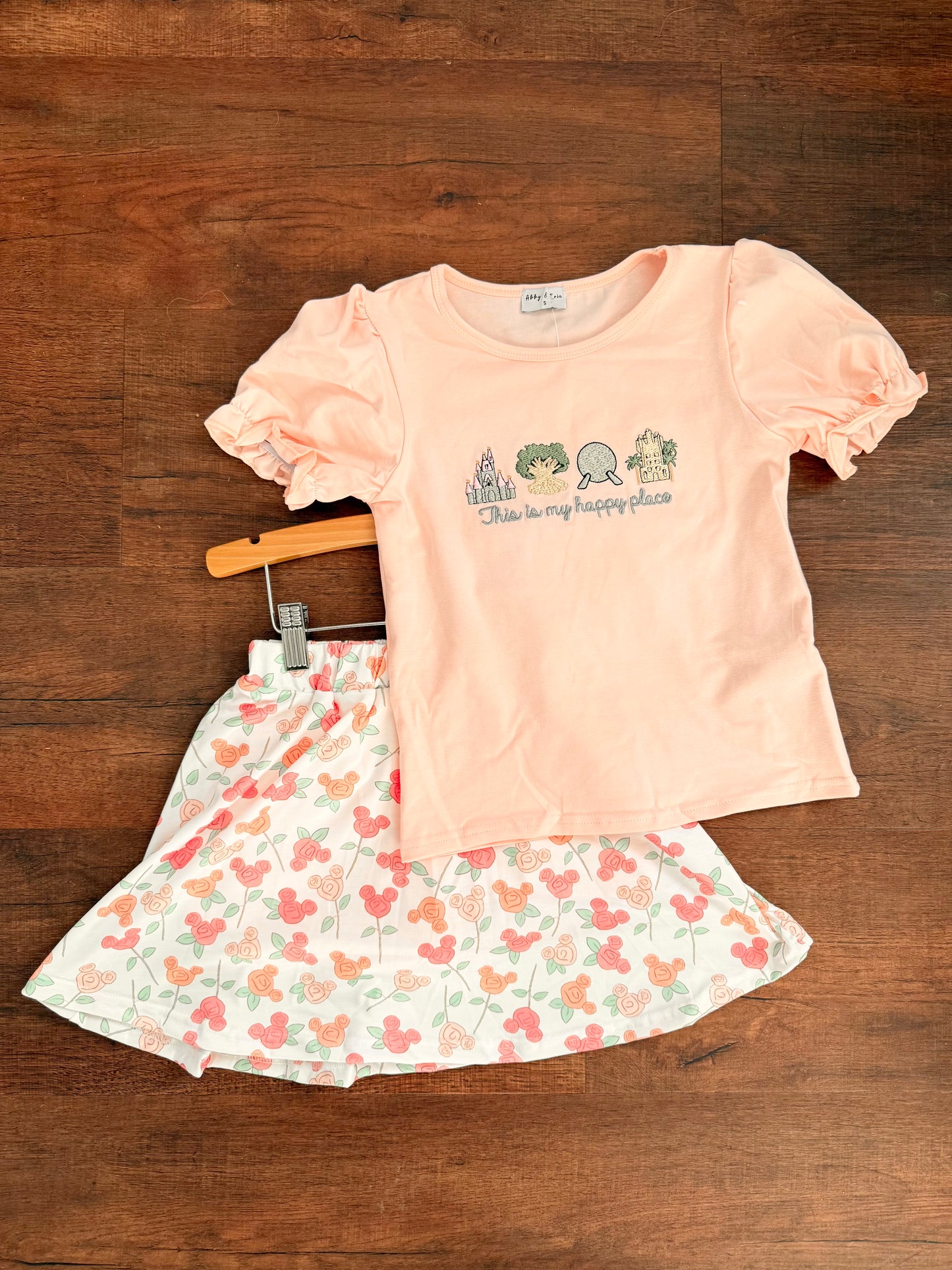 My Happy Place Skort Set