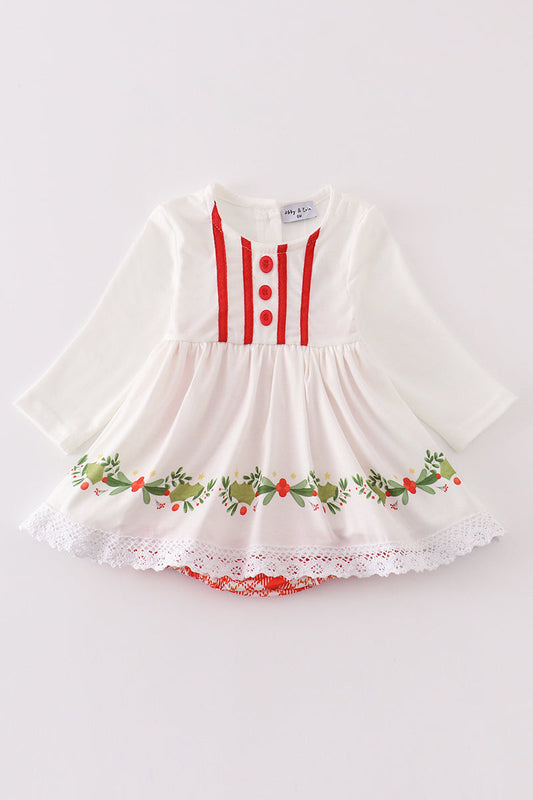 Mistletoe Romper Dress