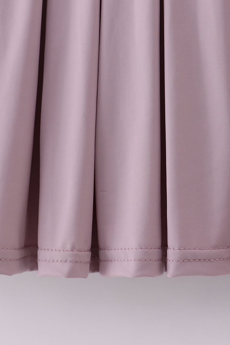 Purple yoga fabric girl skorts